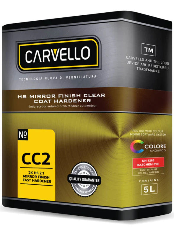 Carvello CC1/CC2 Mirror Finish HS Clear Coat Kit