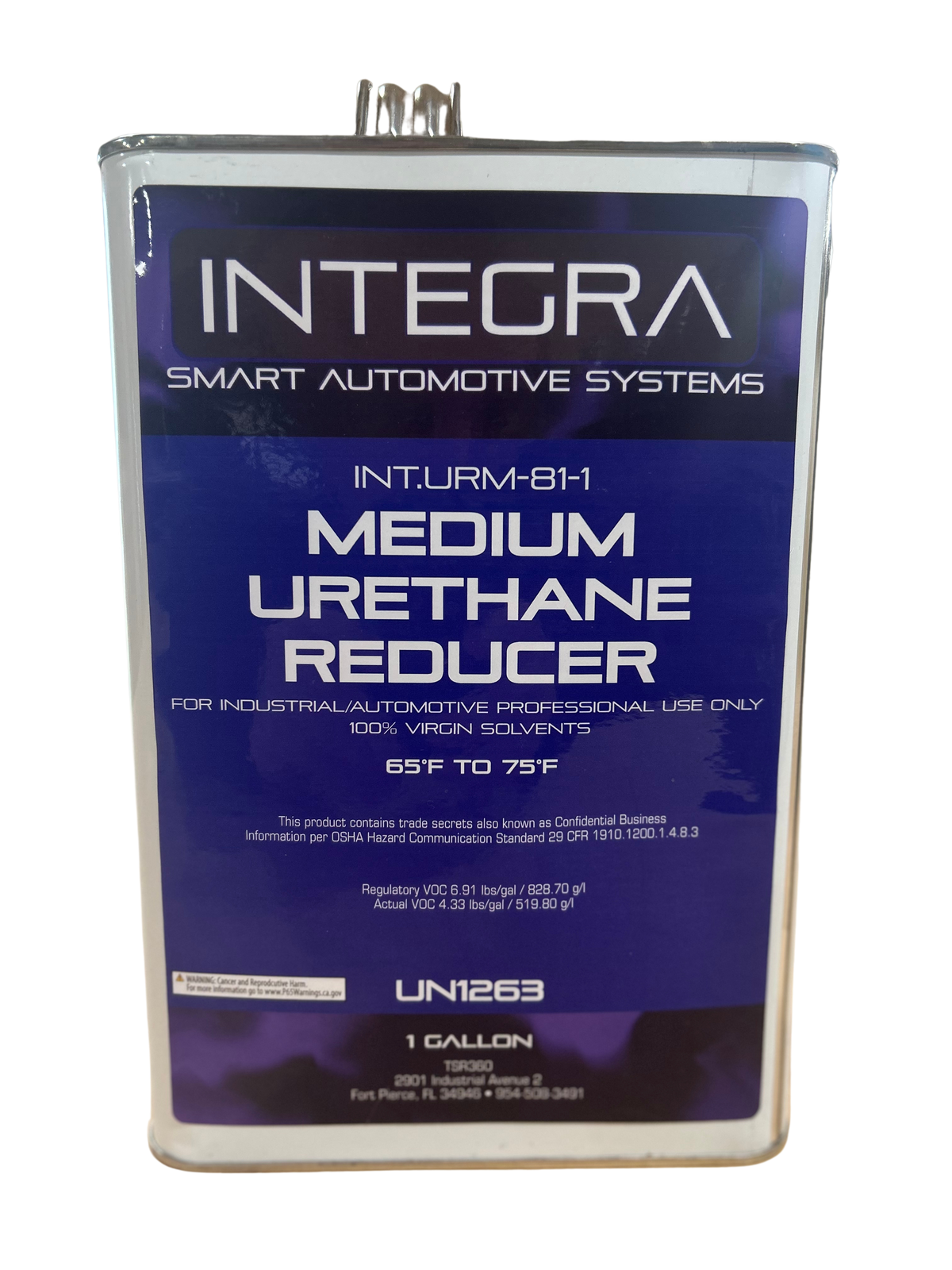 Universal 2k Reducer Integra Urethane Reducer – ARG Paint Supplies