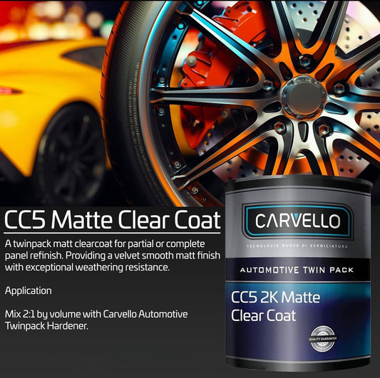 Carvello CC5 2K Matte Clear Coat