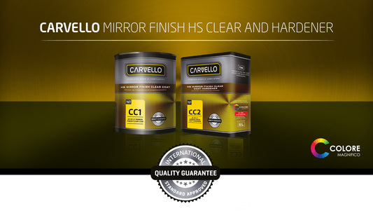 Carvello CC1/CC2 Mirror Finish HS Clear Coat Kit